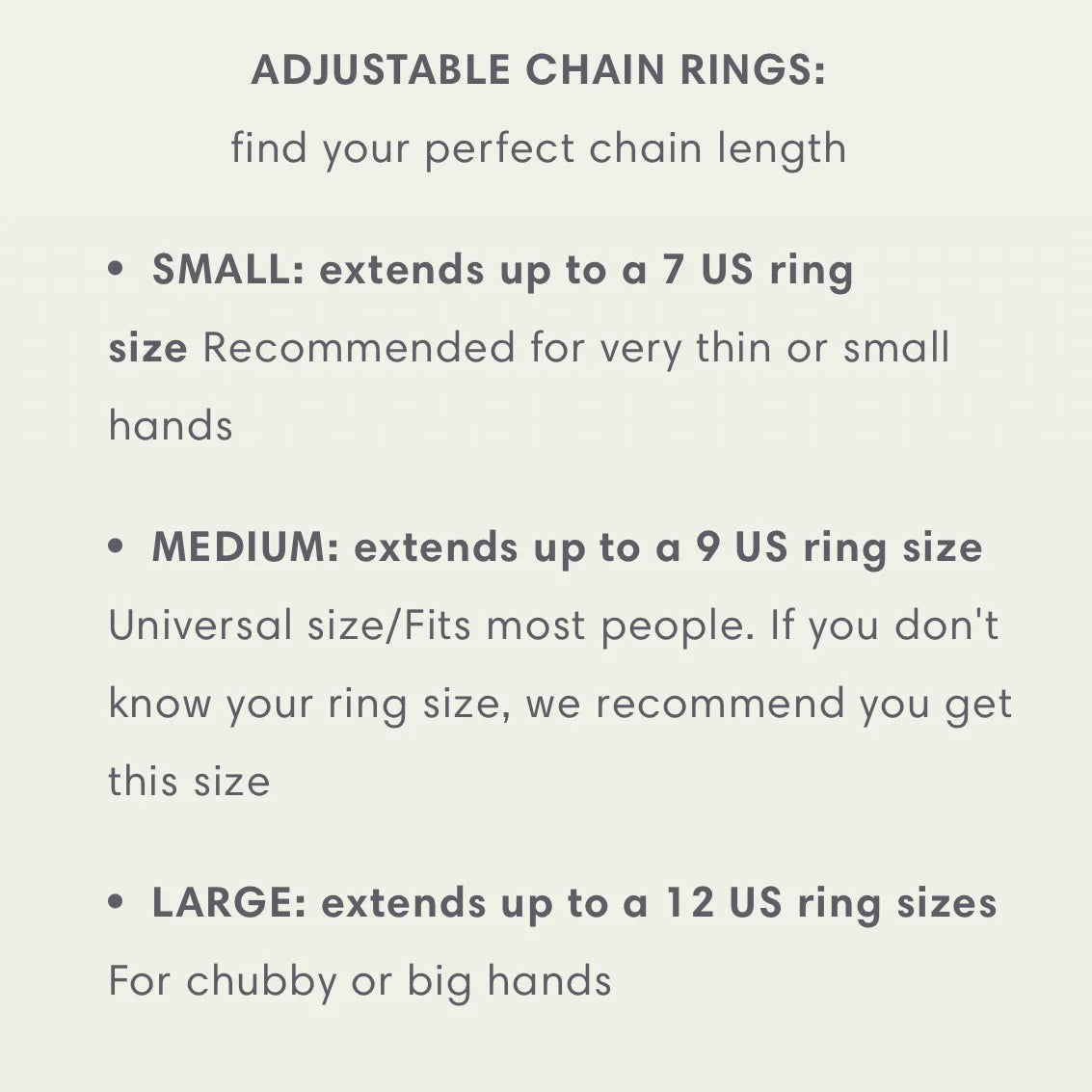 Eternity Chain Ring