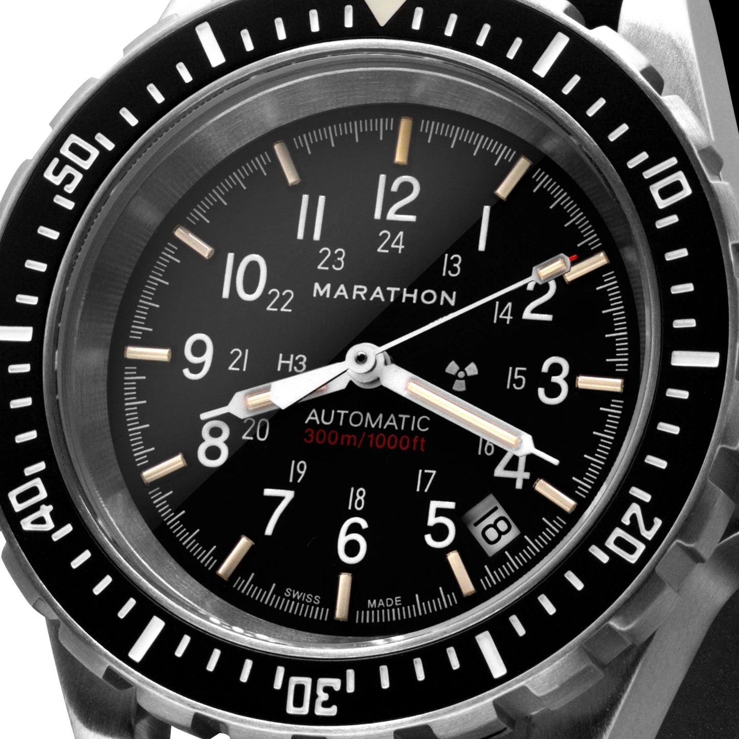 41Mm Large Diver'S Automatic (GSAR) with Stainless Steel Bracelet