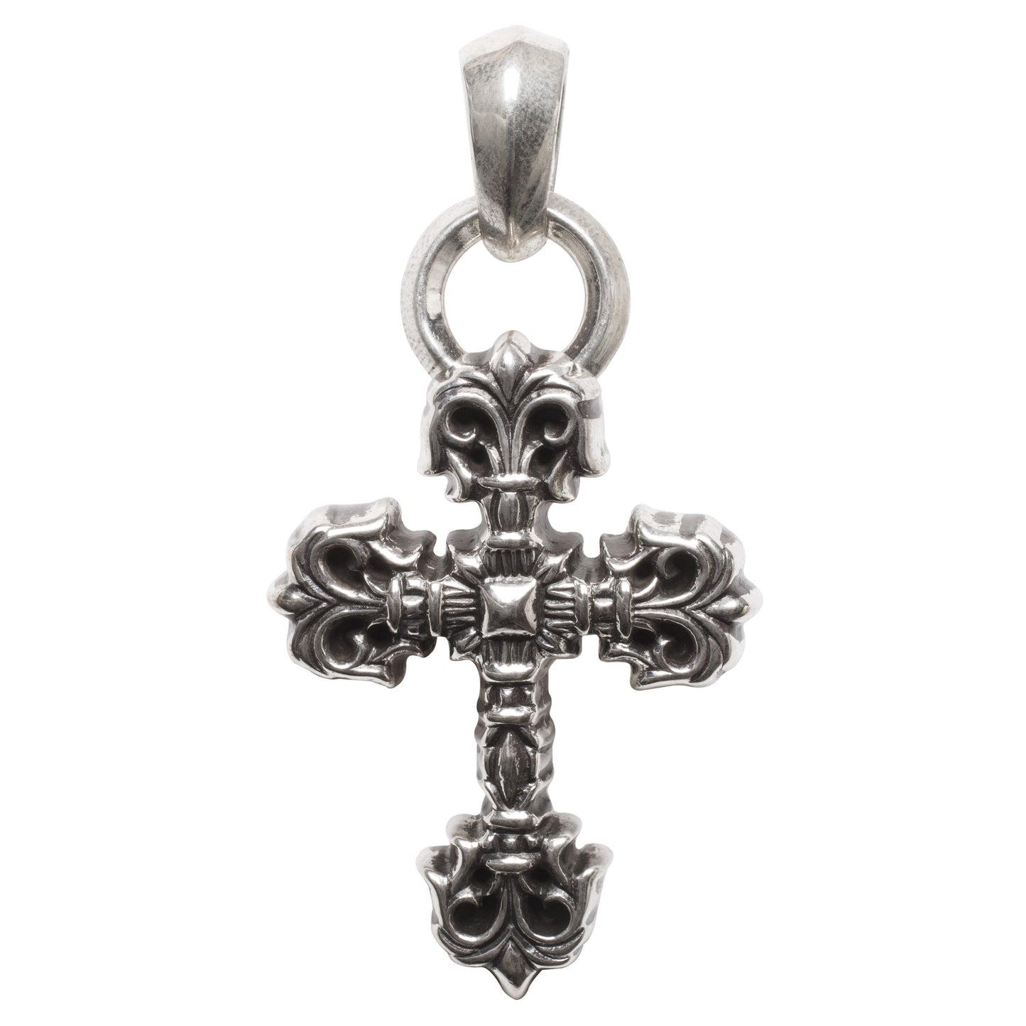 Large Filigree Pendant Silver