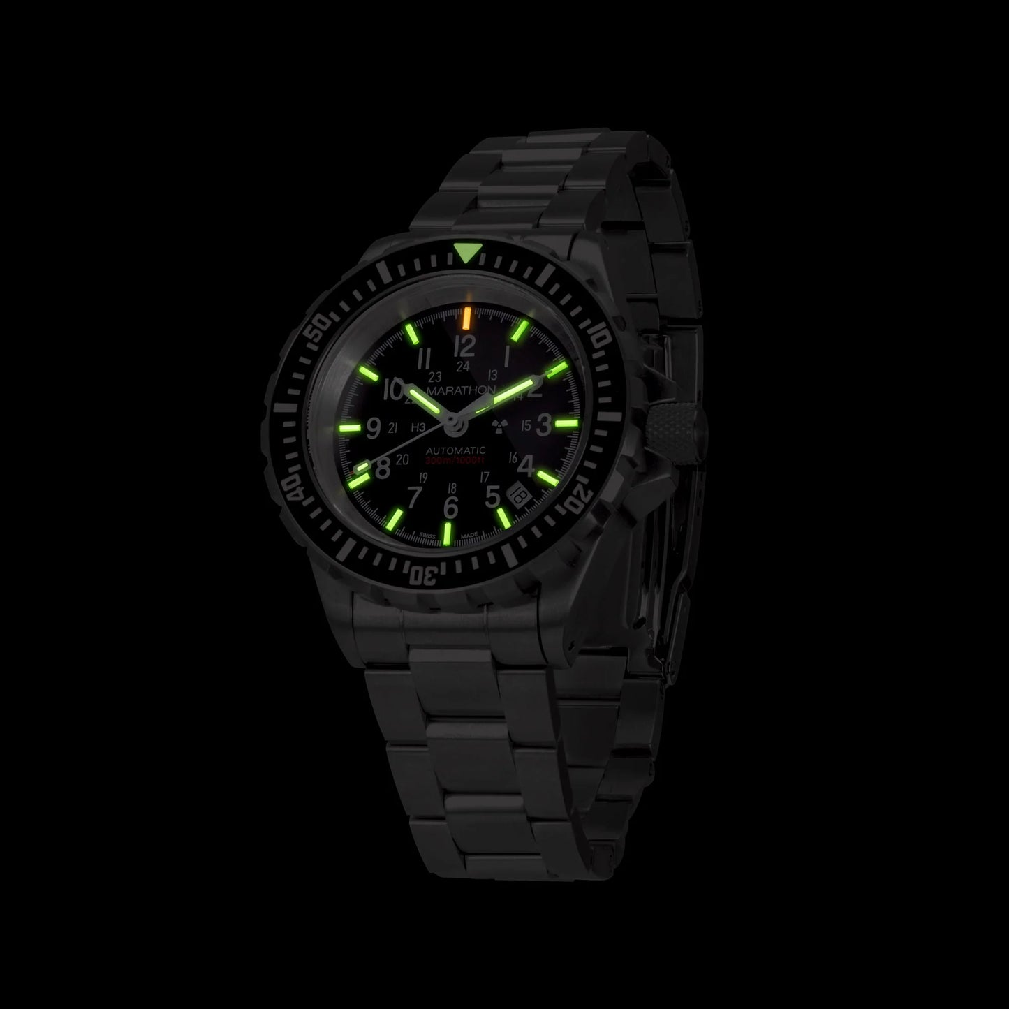 41Mm Large Diver'S Automatic (GSAR) with Stainless Steel Bracelet