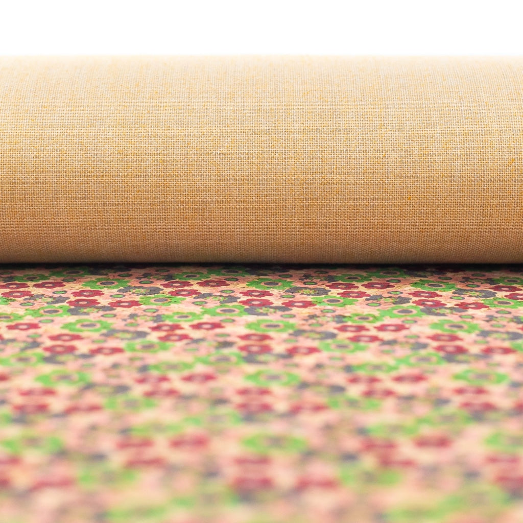 Quirky Florals, Cork Fabric- COF-403-A-1