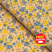 Sprinkled Florals, Cork Fabric COF-417-NEW-0