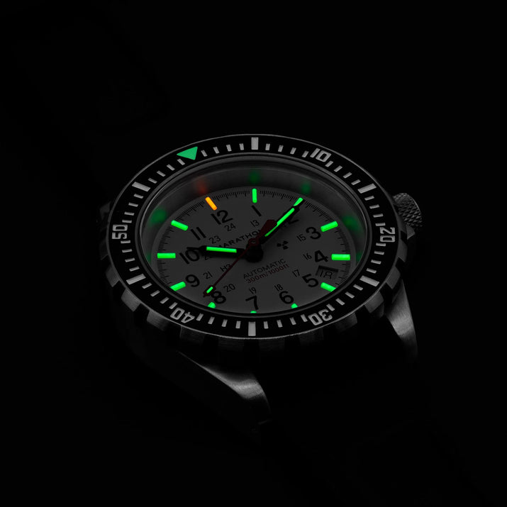 41Mm Arctic Edition Large Diver'S Automatic (GSAR) with Stainless Steel Bracelet