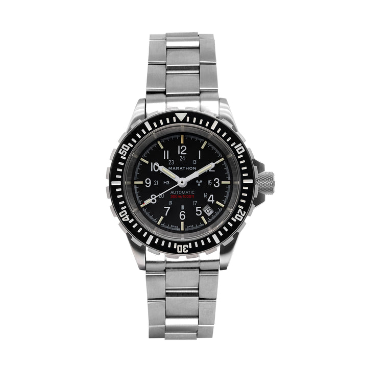 41Mm Large Diver'S Automatic (GSAR) with Stainless Steel Bracelet