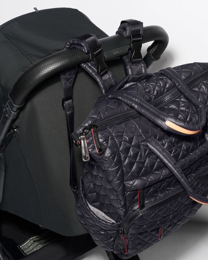 Black Metro Utility Backpack