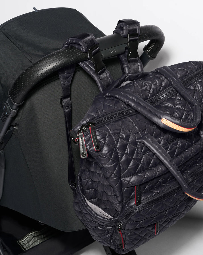 Black Metro Utility Backpack