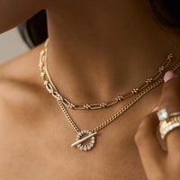 Sophia Ryan Cuban Chain Toggle Necklace