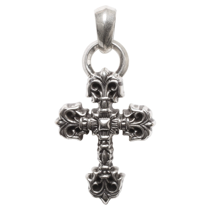 Large Filigree Pendant Silver
