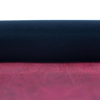 Burgundy Red Portuguese Cork Fabric-4