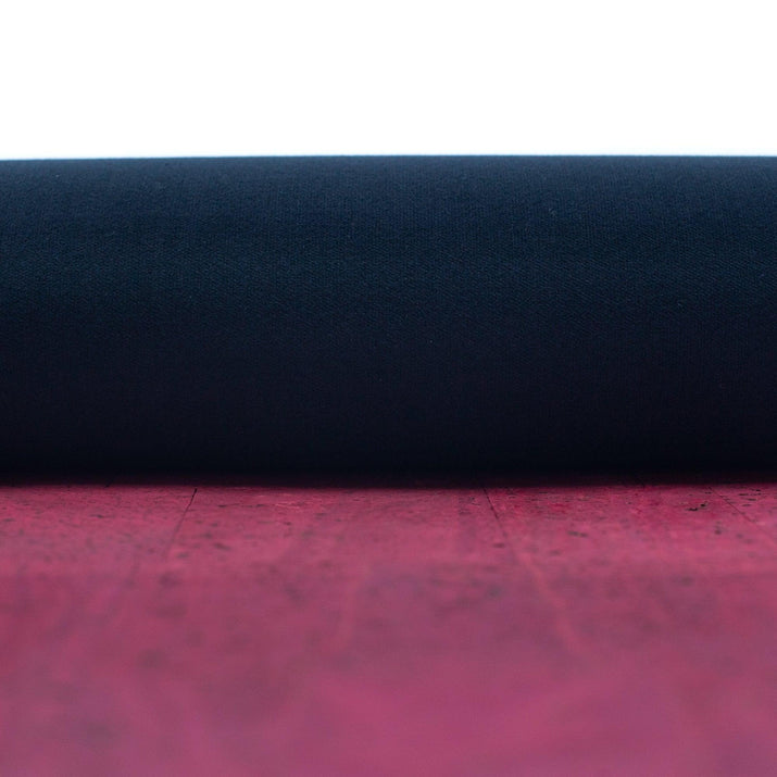 Burgundy Red Portuguese Cork Fabric-4