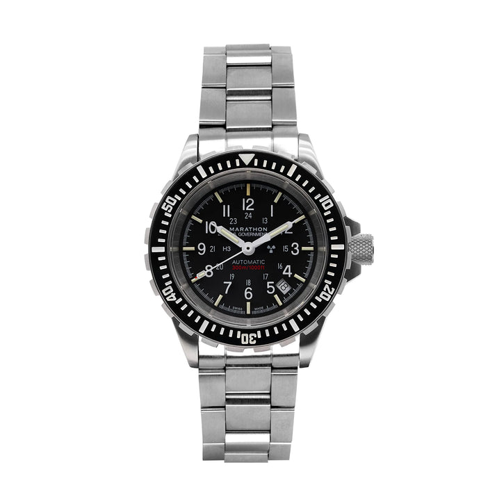 41Mm Large Diver'S Automatic (GSAR) with Stainless Steel Bracelet