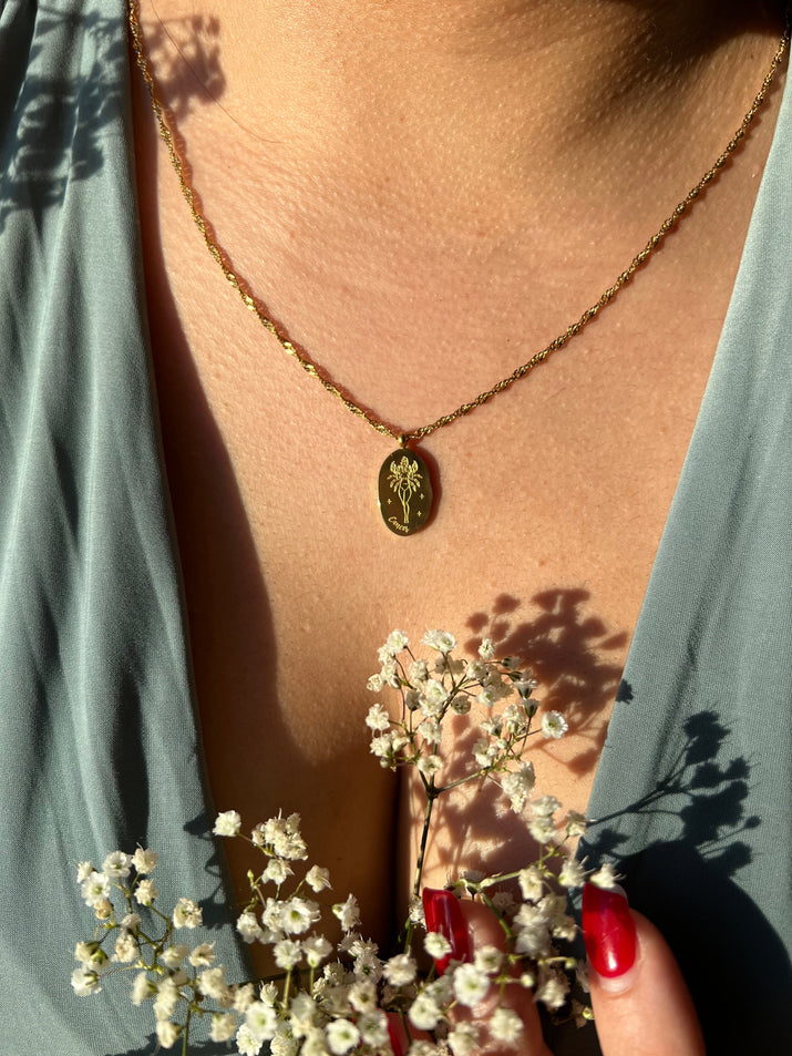 Dainty Zodiac Necklace - 18K Gold Filled