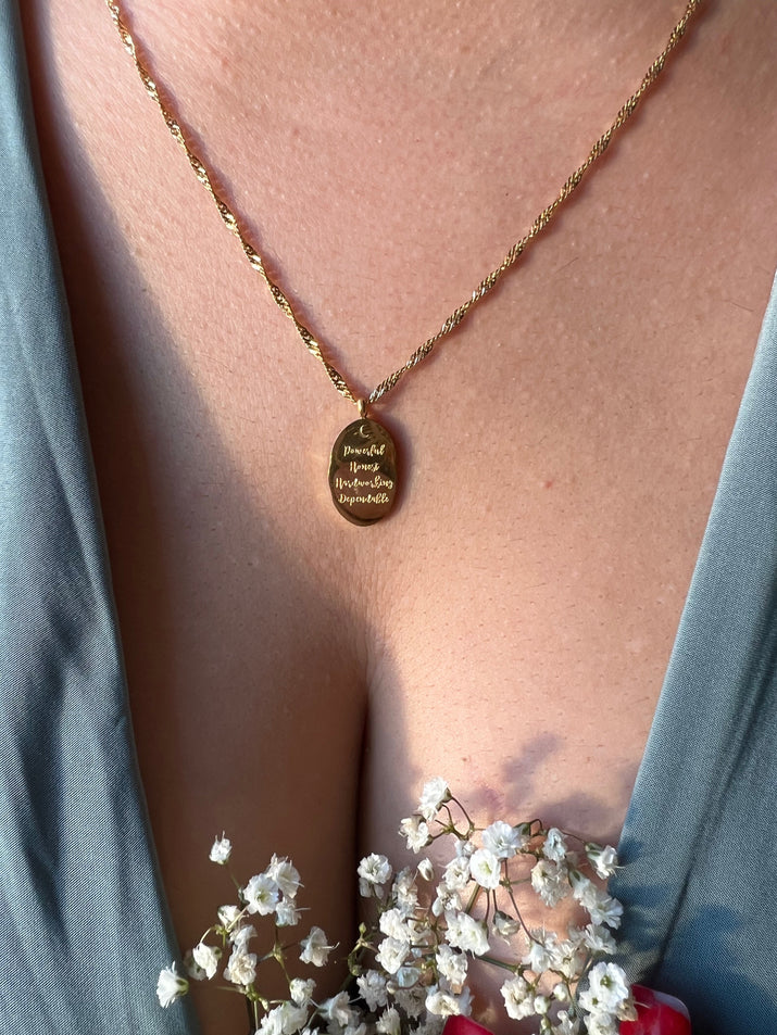 Dainty Zodiac Necklace - 18K Gold Filled