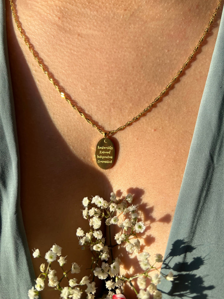 Dainty Zodiac Necklace - 18K Gold Filled