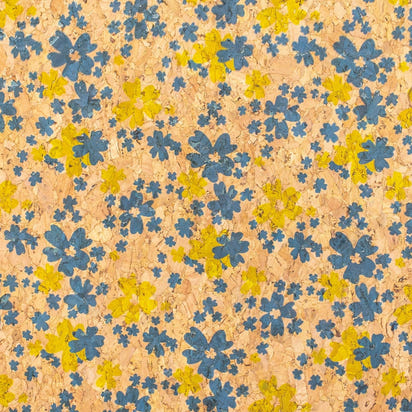 Sprinkled Florals, Cork Fabric COF-417-NEW-1